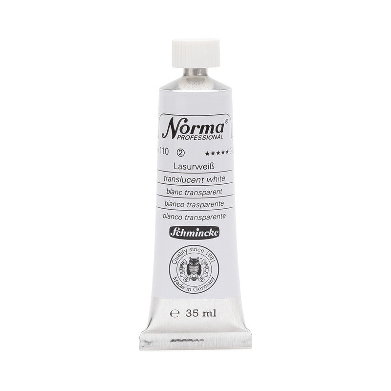 Λαδομπογιές Schmincke Norma Professional 35 ml – 110 Διαφανές λευκό