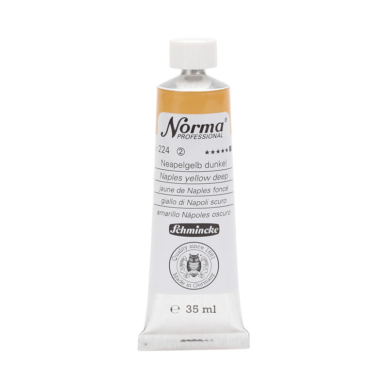 Λαδομπογιές Schmincke Norma Professional 35 ml – 224 Κίτρινο Νεαπόλεως σκούρο