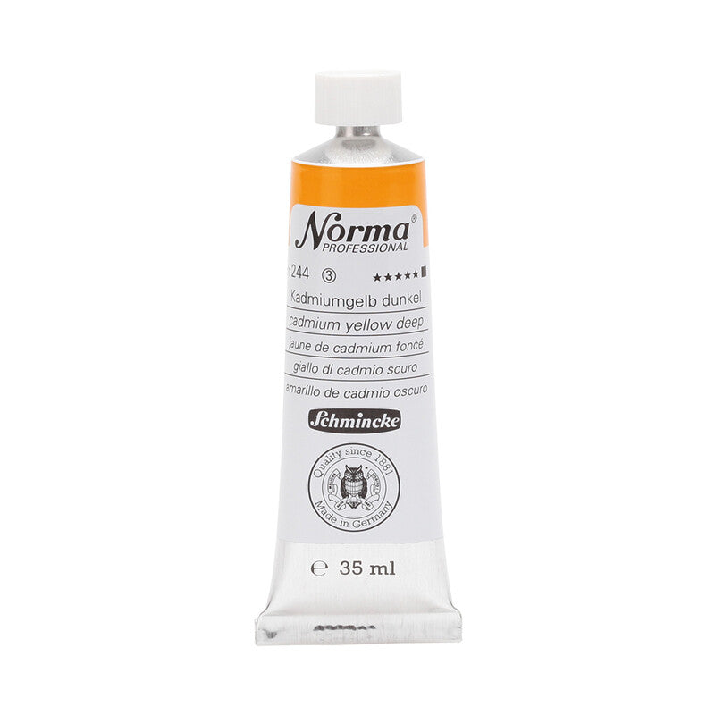 Λαδομπογιές Schmincke Norma Professional 35 ml – 244 Κίτρινο καδμίου σκούρο