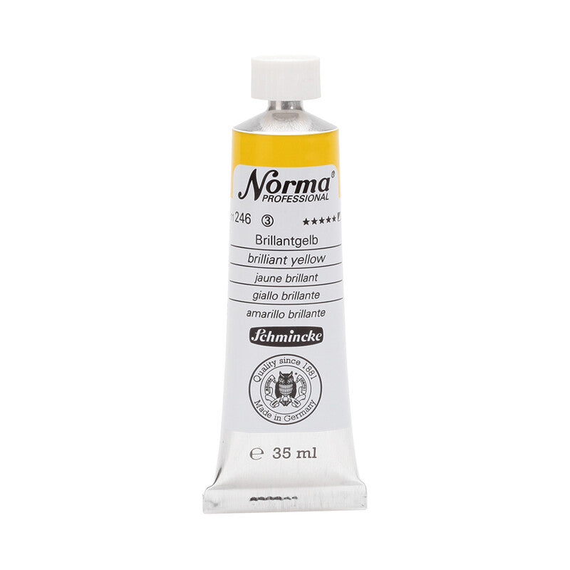 Λαδομπογιές Schmincke Norma Professional 35 ml – 246 Λαμπερό κίτρινο