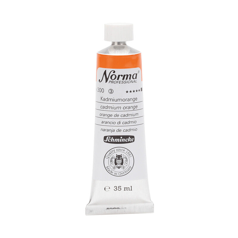 Λαδομπογιές Schmincke Norma Professional 35 ml – 300 Πορτοκαλί καδμίου