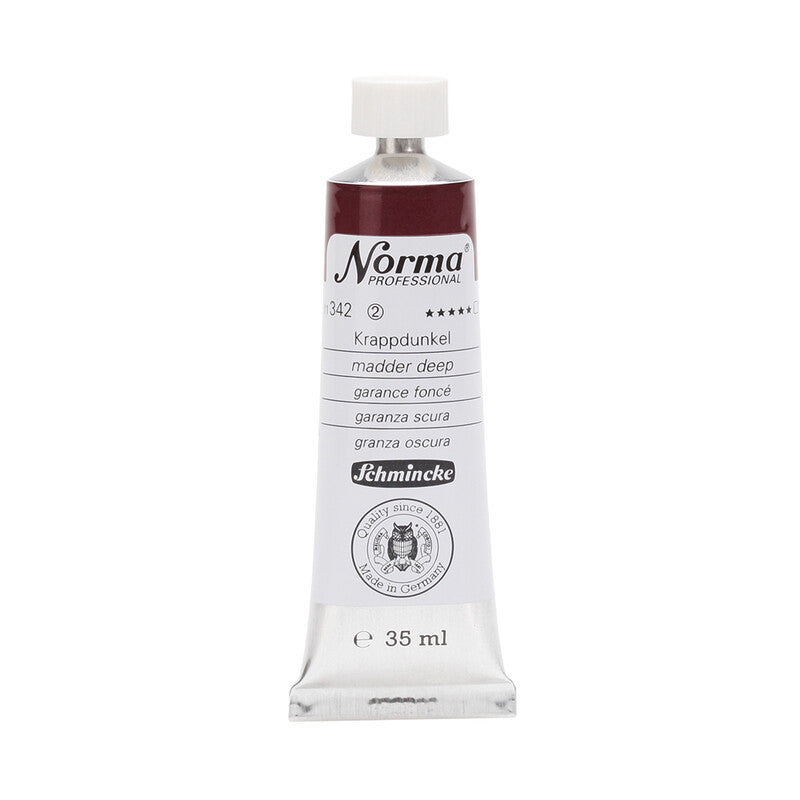 Λαδομπογιές Schmincke Norma Professional 35 ml – 342 Αλιζαρίνη καρμινίου απόχρωση
