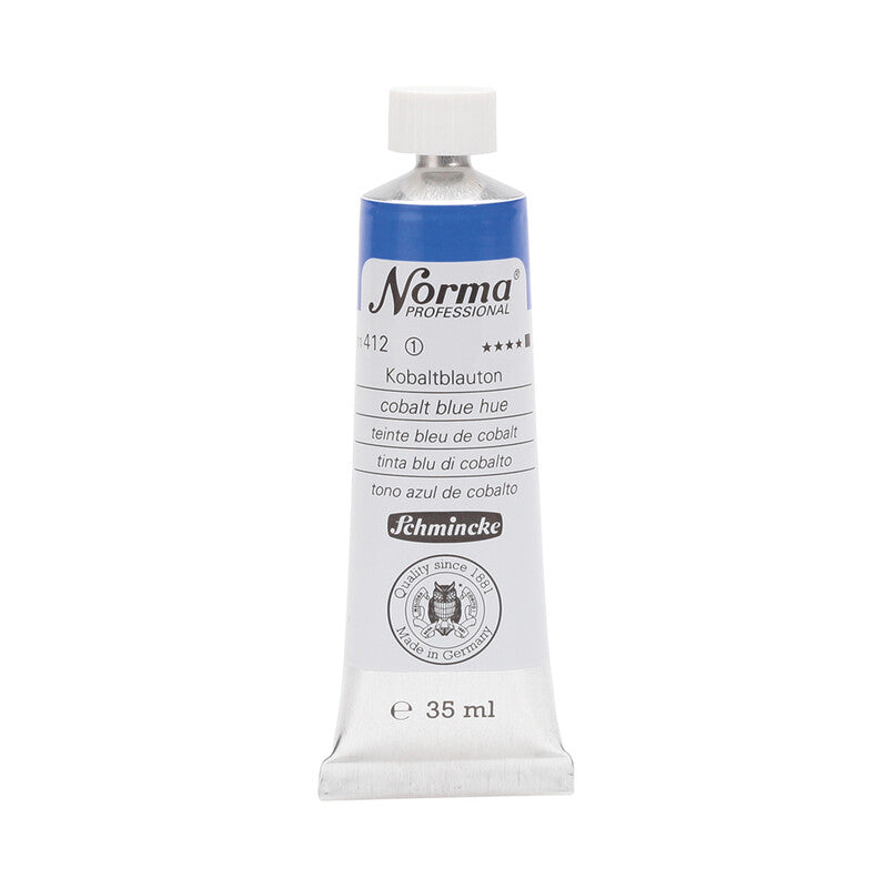 Λαδομπογιές Schmincke Norma Professional 35 ml – 412 Μπλε κοβαλτίου απόχρωση