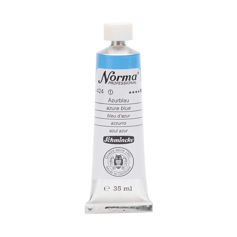 Λαδομπογιές Schmincke Norma Professional 35 ml – 424 Μπλε αζούρ