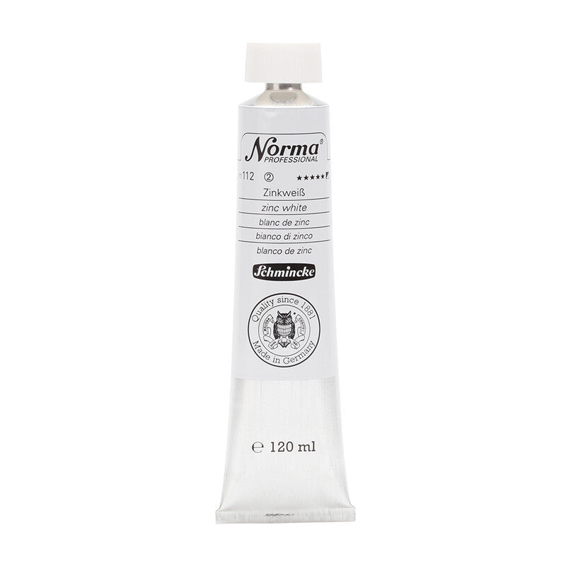 Λαδομπογιές Schmincke Norma Professional 120 ml – 112 Λευκό ψευδαργύρου
