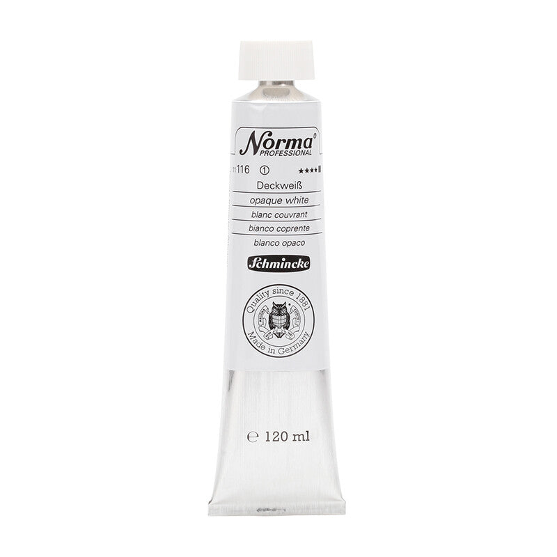 Λαδομπογιές Schmincke Norma Professional 120 ml – 116 Αδιαφανές λευκό