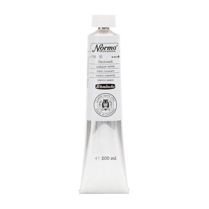 Λαδομπογιά Schmincke Norma Professional 200 ml – 116 Αδιαφανές λευκό