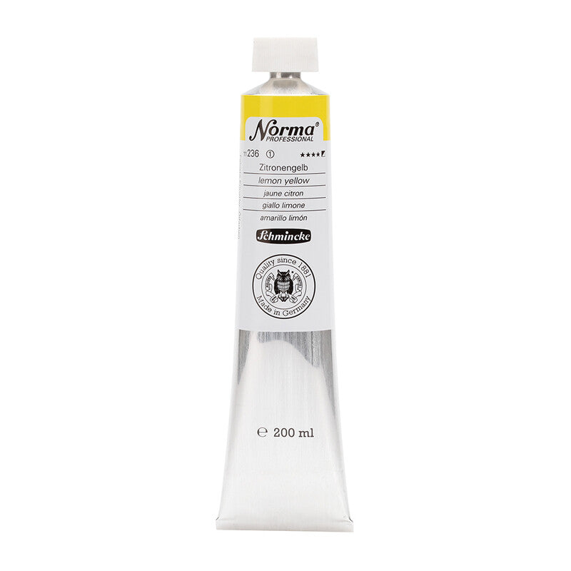 Λαδομπογιά Schmincke Norma Professional 200 ml – 236 Κίτρινο λεμονί