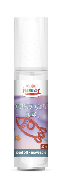 window paint 20 ml, – διάφανο