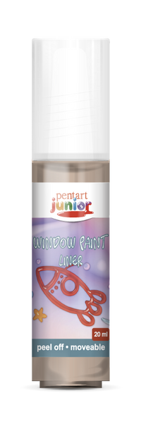 window paint 20 ml, – καφέ