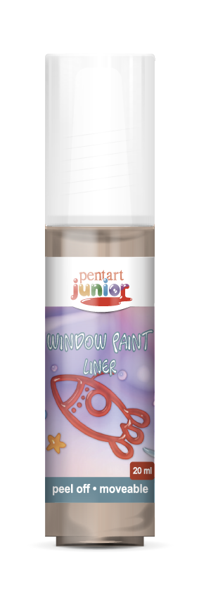 window paint 20 ml, – καφέ
