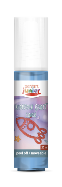 window paint 20 ml, – μπλε