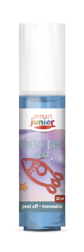 window paint 20 ml, – μπλε