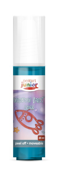 window paint 20 ml, – τιρκουάζ