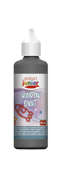Περίγραμμα γυαλιού Pentart 80 ml - μαύρο