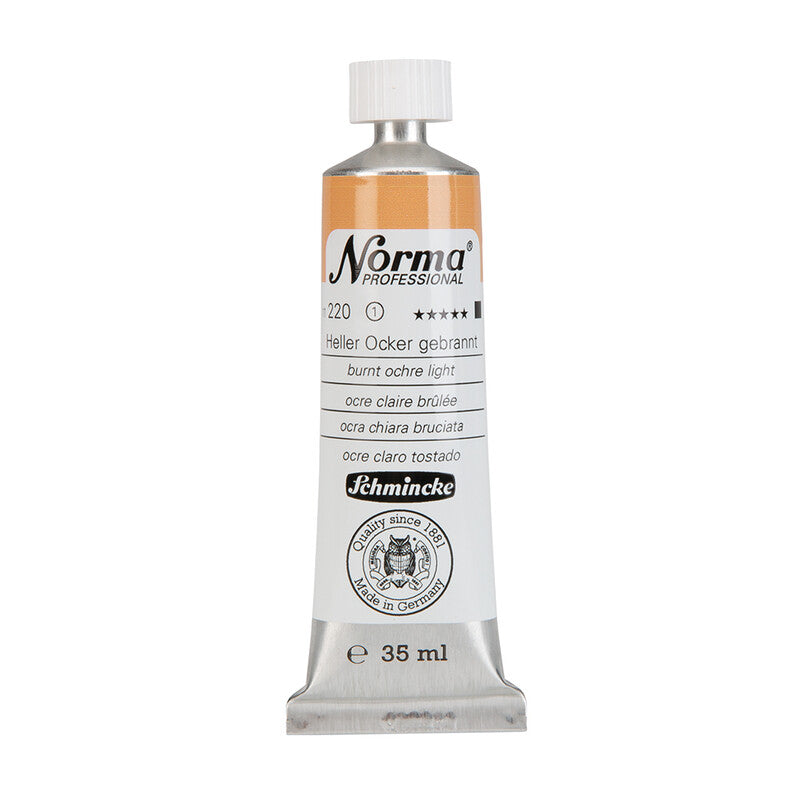 Λαδομπογιές Schmincke Norma Professional 35 ml – 220 Καμένη ώχρα ανοιχτή