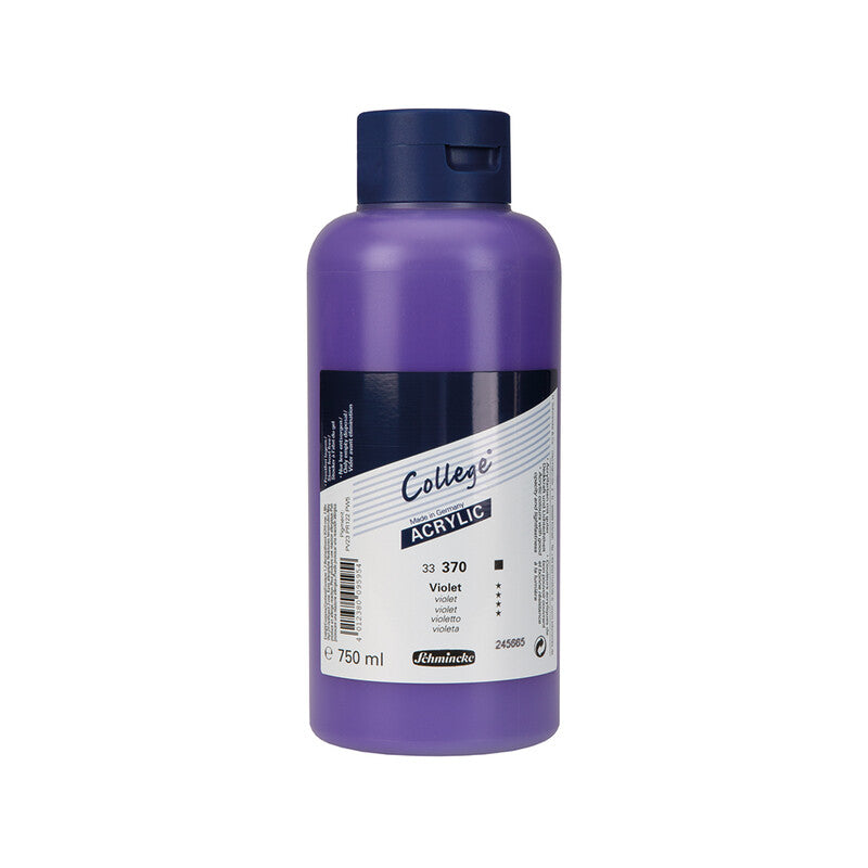 Ακρυλικά χρώματα Schmincke College Acrylic 750 ml – 370 Βιολετί