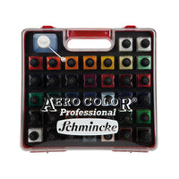Schmincke AERO COLOR πλαστικό σετ, 37 x 28 ml + AERO CLEAN RAPID