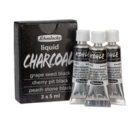 Υγρό κάρβουνο Schmincke Trio liquid charcoal