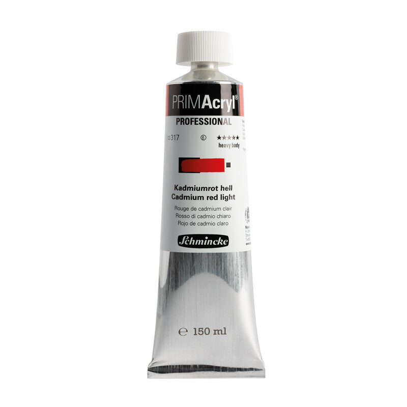 Ακρυλικό χρώμα Schmincke PRIMAcryl Professional 150 ml – 317 Κόκκινο καδμίου ανοιχτό