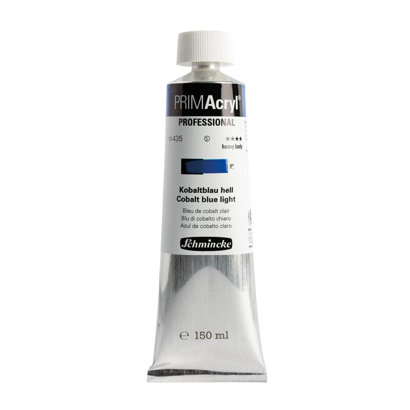 Ακρυλικό χρώμα Schmincke PRIMAcryl Professional 150 ml – 435 Μπλε κοβαλτίου ανοιχτό