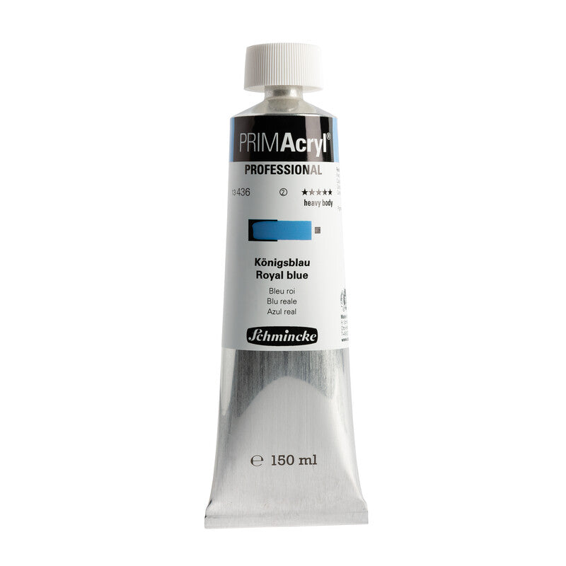 Ακρυλικό χρώμα Schmincke PRIMAcryl Professional 150 ml – 436 Βασιλικό μπλε (Royal blue)