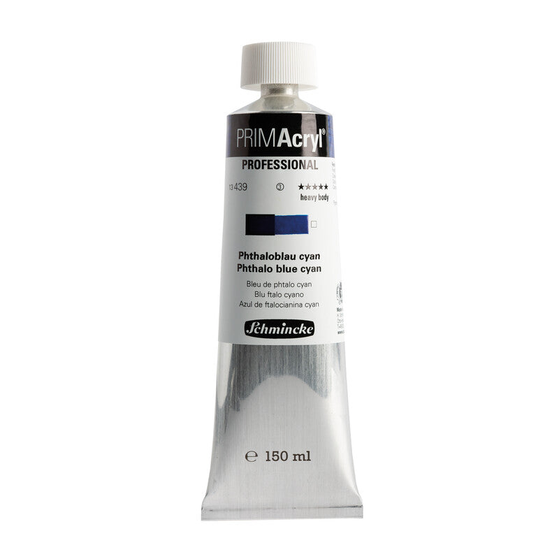 Ακρυλικό χρώμα Schmincke PRIMAcryl Professional 150 ml – 439 Μπλε φθαλοκυανίνης κυανό