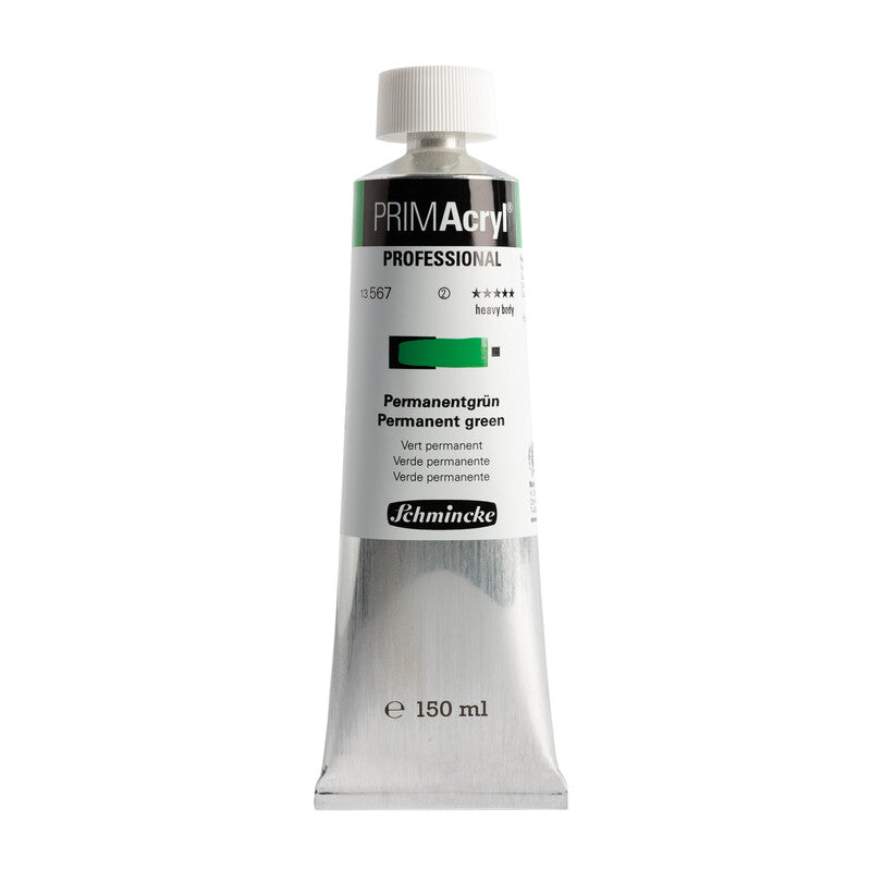 Ακρυλικό χρώμα Schmincke PRIMAcryl Professional 150 ml – 567 Μόνιμο πράσινο