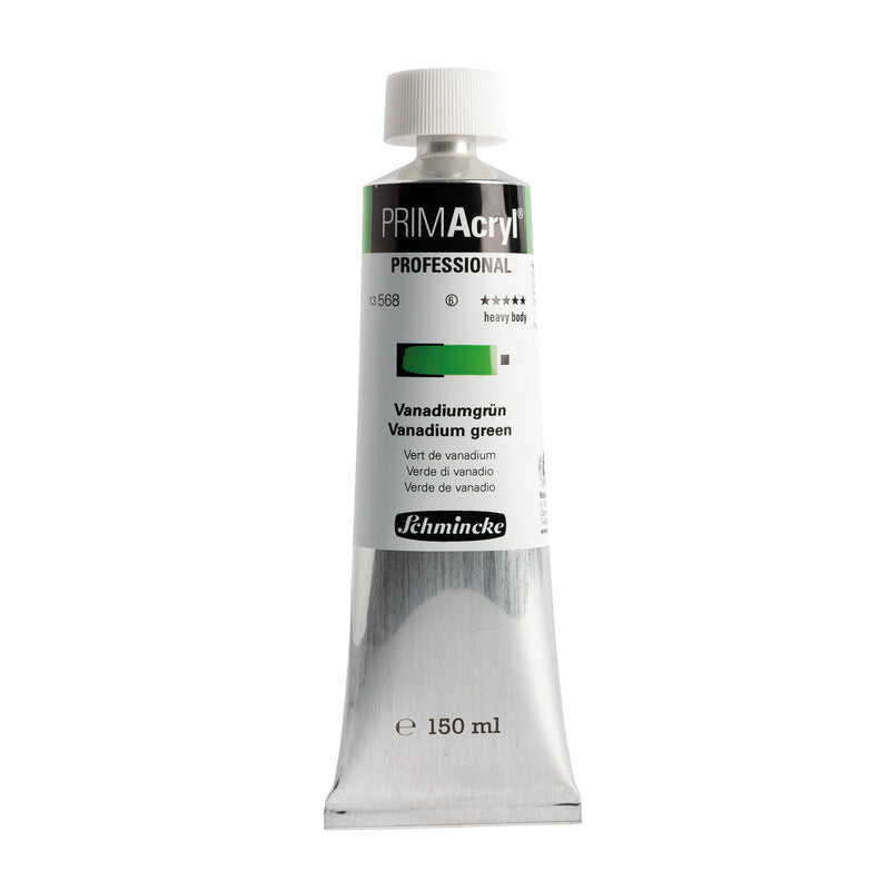 Ακρυλικό χρώμα Schmincke PRIMAcryl Professional 150 ml – 568 Πράσινο βαναδίου