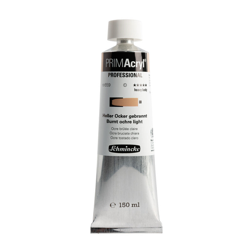 Ακρυλικό χρώμα Schmincke PRIMAcryl Professional 150 ml – 659 Ώχρα ψημένη ανοιχτή