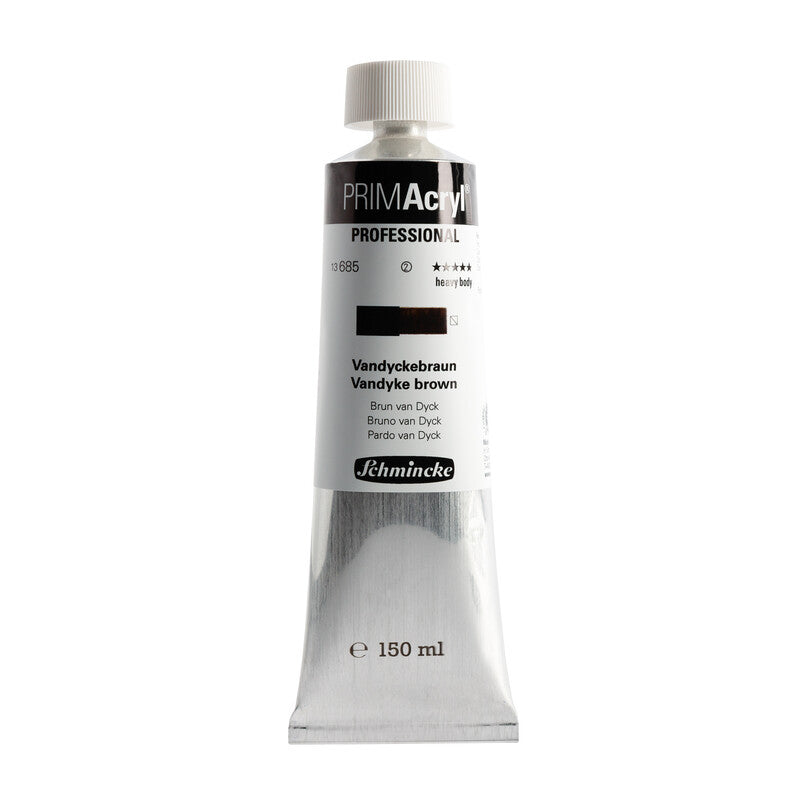 Ακρυλικό χρώμα Schmincke PRIMAcryl Professional 150 ml – 685 Καφέ Vandyke