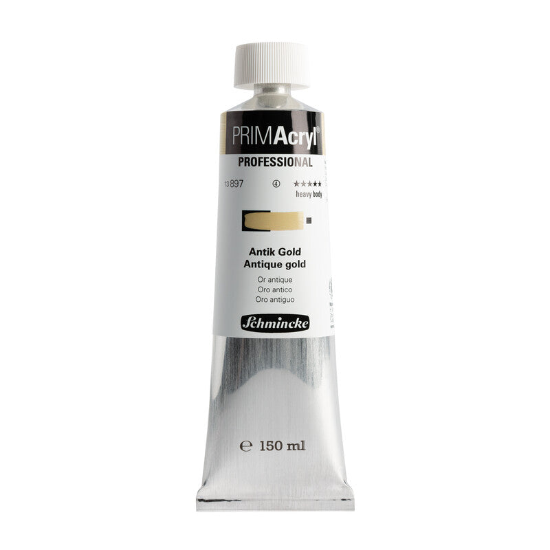 Ακρυλικό χρώμα Schmincke PRIMAcryl Professional 150 ml – 897 Αντίκε χρυσό