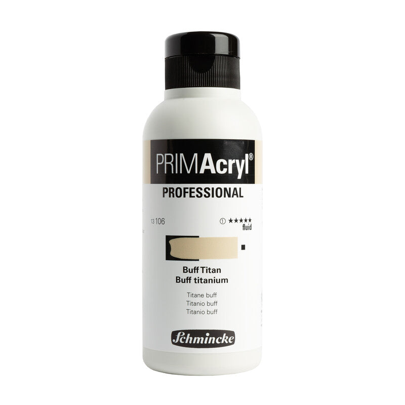 Ακρυλικά χρώματα Schmincke PRIMAcryl Professional 250 ml – 106 Ώχρα τιτανίου (Buff titanium) ρευστό
