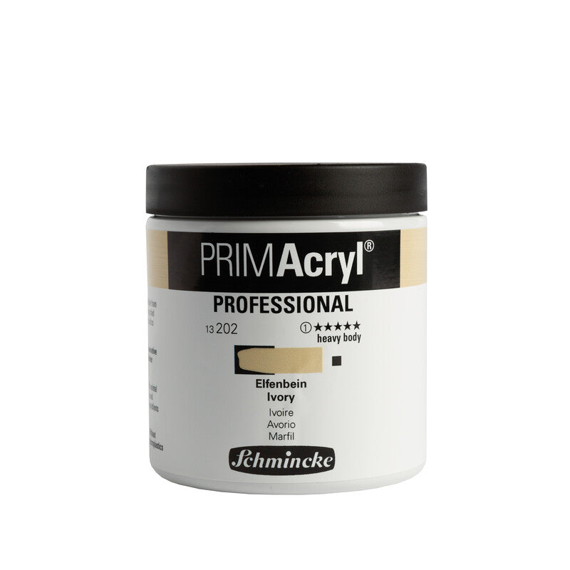 Ακρυλικά χρώματα Schmincke PRIMAcryl Professional 237 ml – 202 Ιβουάρ (Ελεφαντόδοντο)