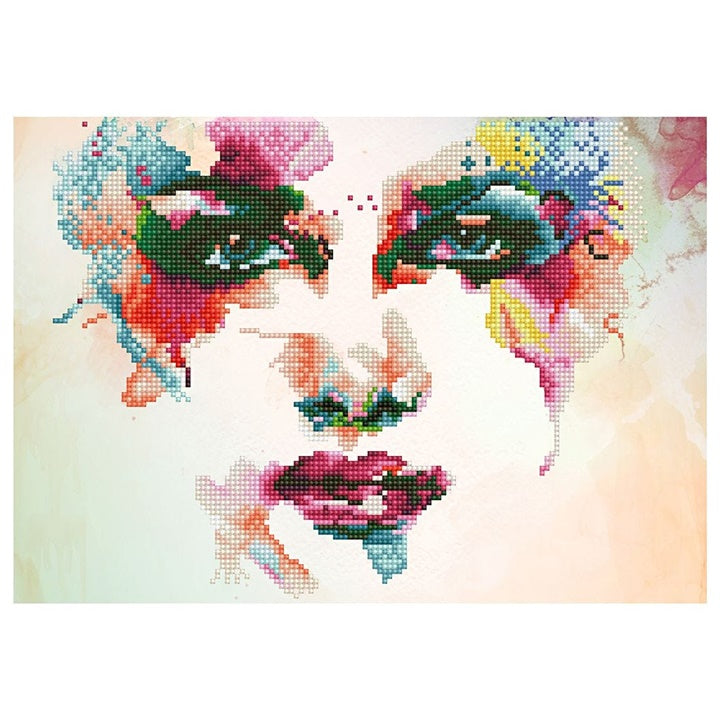 Σετ με διαμαντάκια Diamond Painting - Ουράνιο τόξο 40 x 28