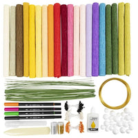 Maxi Creative Set | Λουλούδια από χαρτί κρεπ