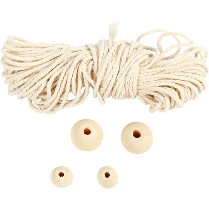 Μίνι δημιουργικό σετ Macrame νιφάδες χιονιού