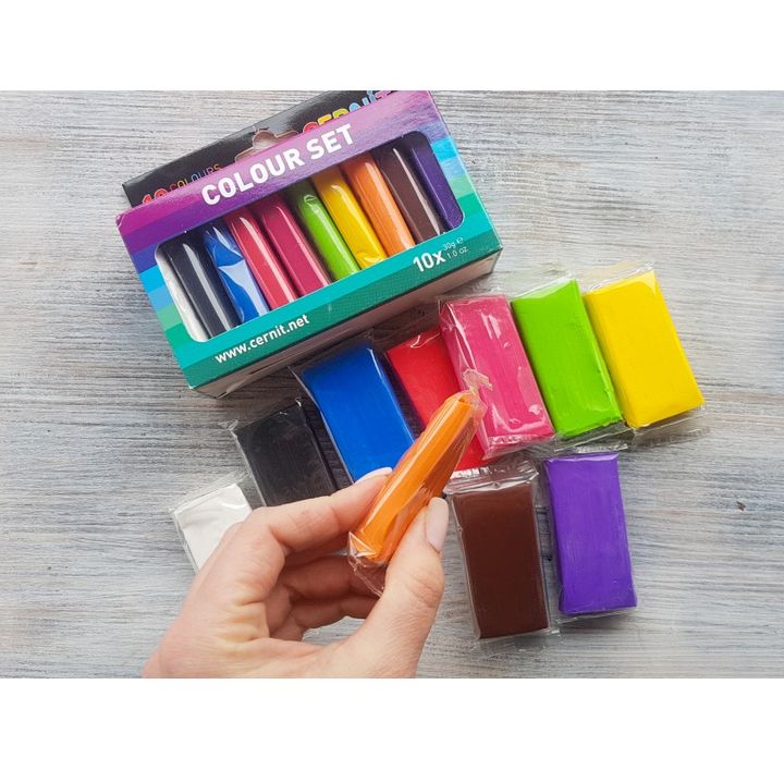 Πολυμερή μάζα CERNIT NUMBER ONE σετ 10x30g