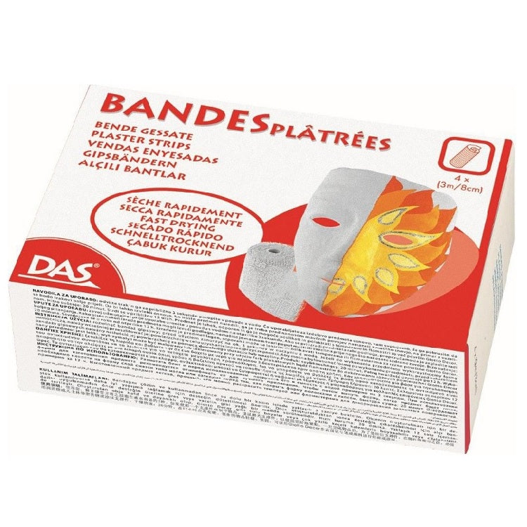 Λωριδες μοντελισμου DAS Plaster Strips - 4x 3m-8εκ