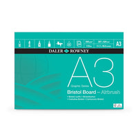 Airbrush χαρτί Daler-Rowney 20 φυλλών - 29.7 x 42 εκ