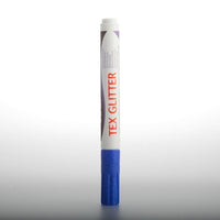 μαρκαδοροι για υφασμα DARWI TEX glitter 6ml – γαλαζιο
