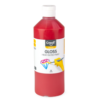 Γυαλιστερό πολυβινυλικό χρώμα Creall Gloss 500 ml – σκούρο κόκκινο