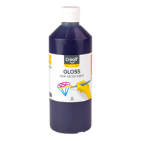 Γυαλιστερό πολυβινυλικό χρώμα Creall Gloss 500 ml – μωβ