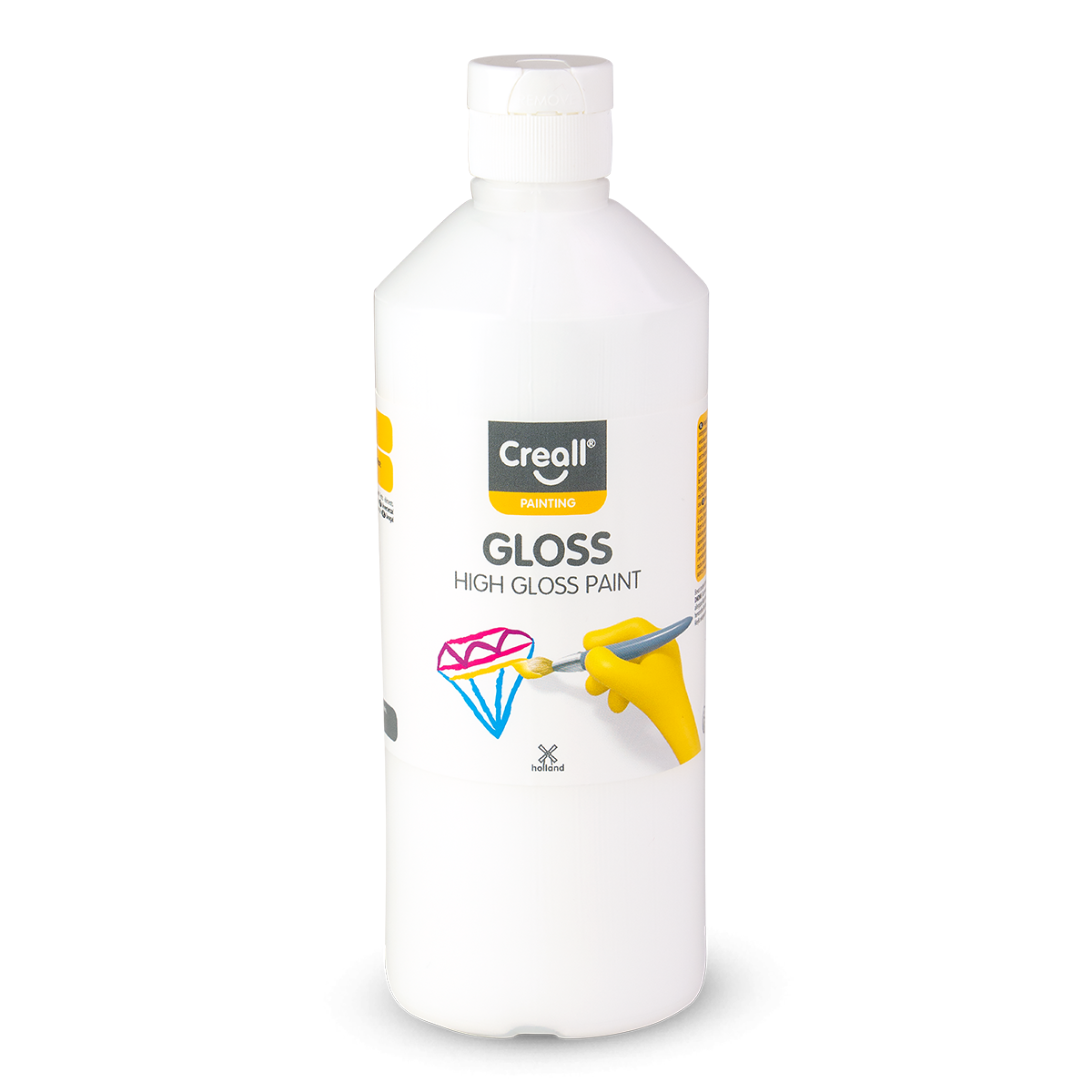 Γυαλιστερό πολυβινυλικό χρώμα Creall Gloss 500 ml