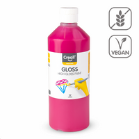 Γυαλιστερό πολυβινυλικό χρώμα Creall Gloss 500 ml – ματζέντα