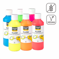 Creall σετ τέμπερες Fluor, 6 × 250 ml, διάφορα χρώματα