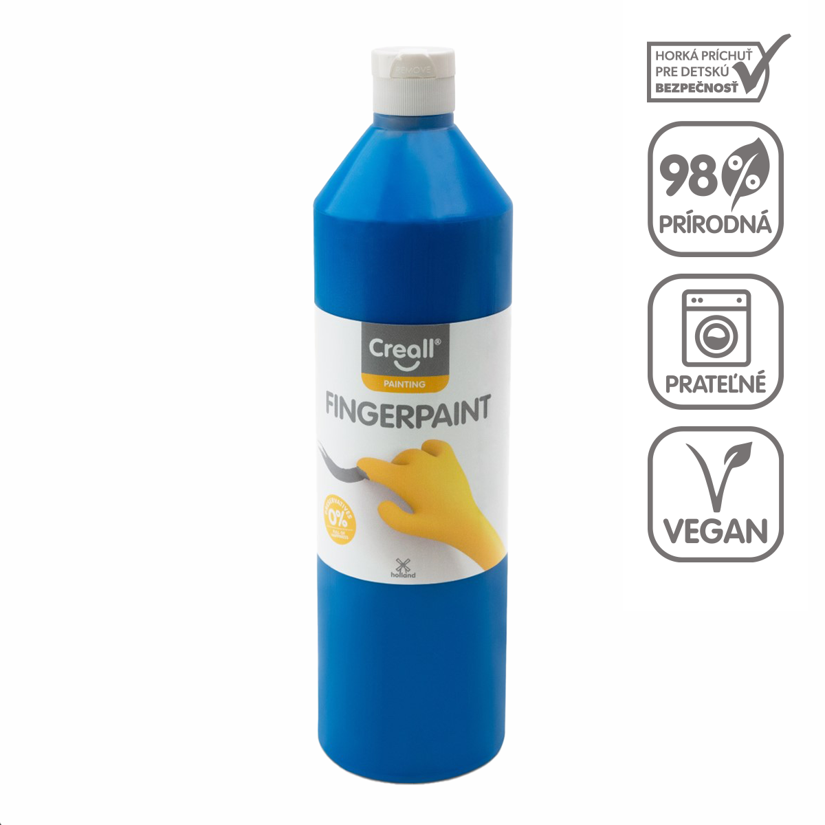 Δακτυλομπογιά Creall - 750 ml – μπλε