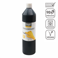 Δακτυλομπογιά Creall - 750 ml – μαύρο