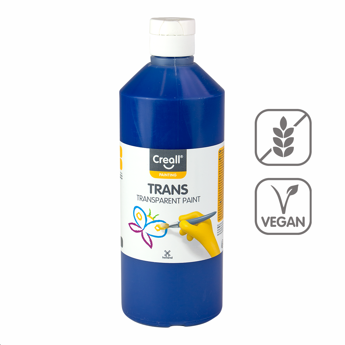 Διάφανο χρώμα Creall 500 ml – μπλε