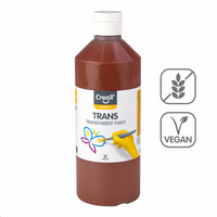 Διάφανο χρώμα Creall 500 ml – καφέ